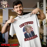 Certified Badass Trump American Flag shirt