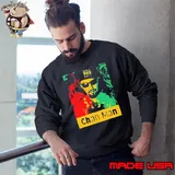 Chan Man connecting people through wrestling shirt