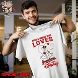 Cleveland Guardians Mickey Mouse just a nurse who loves and Disney Baseball Unisex