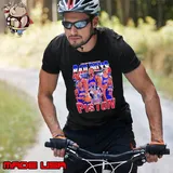 Detroit Basketball Bad Boys 1989 1990 NBA Champions Unisex