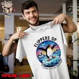 Flippers up I stand with the penguins night shirt