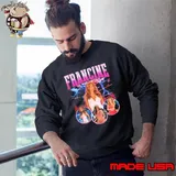 Francine WWE bootleg lightning Sweatshirt