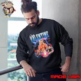 Greg Valentine The Hammer WWE bootleg lightning Sweatshirt