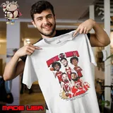 Houston Rockets J. Green A.Sengun A. Thompson D. Brooks F. VanVleet Funny Cartoons Unisex