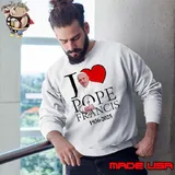 I love Pope Francis 1936 2025 shirt