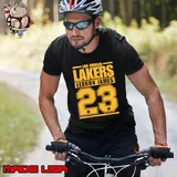 Los Angeles Lakers Lebron 23 Basketball Varsity Shirt