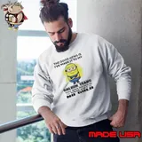 Minion the good news is I’ve made it to my golden years the bad news is there ain’t no gold shirt