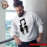 Music note people shirt
