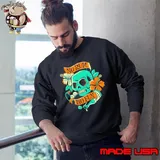 No rum no fun skull flower shirt