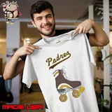 San Diego Padres Retro Skate Shirt