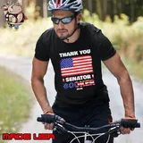 Senator Cory Booker Thank You Senator Booker 25 05 American flag shirt