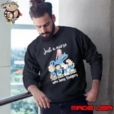Snoopy The Peanuts Just A Nurse Who Loves Los Angeles Dodgers shirts