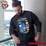 The Peanuts just a teacher who love Los Angeles Dodgers Sweatshirt