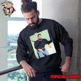 The Rock Black Shirt Dwayne Johnson Turtleneck Photo Shirt