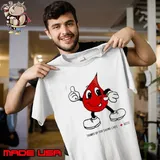 Thumbs up for saving lives American Red Cross mascot shirt