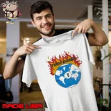 Time Bomb logo earth fire Unisex