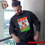 WARD Number 1 Miami Hurricanes Football Player Comic Style City Flames shirt
