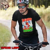 WARD Number 1 Miami Hurricanes Football Player Comic Style City Flames Unisex