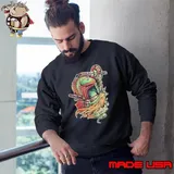 Boba Fett and Slave I The Real Bounty Hunter Sweatshirt