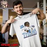 Cam Ward Tennessee Titans caricature signature shirt