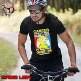 Cancer does not mean game over it means game on retro Unisex