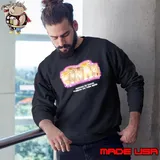 Cat masters of chaos purring on their terms Sweatshirt