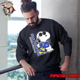 Golden State Warriors X Snoopy Peanuts shirt