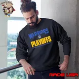Golden State Warriors basketball court NBA playoffs Sweatshirt