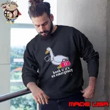 Goose Nurse Honk If It’s An Emergency Sweatshirt