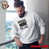 Hodl The Line Bitcoin Warrior T-shirt