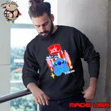Jack in the box Stitch US flag 4th of July Sweatshirt