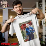 Kaboom Buffalo Bills Head Coach Marv Levy HOF Art Poster Unisex