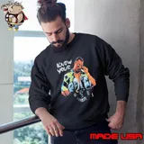 Men’s Black The Rock Know Your Role Corporate Champ 1998 WWF Wrestling Sweatshirt