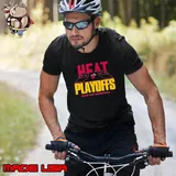 Miami Heat basketball court NBA playoffs Unisex