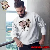 Minnie Mouse Mickey lepoard Sweatshirt