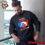 No One Is Illegal On Stolen Land map usa Sweatshirt