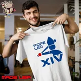 Pope Leo XIV baseball logo shirt
