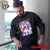 Skeleton New York Knicks baseball skyline shirt