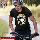 Snoopy and Woodstock Pittsburgh Pirates make me drink shirt