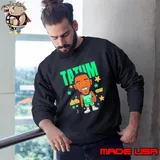Tatum Jayson Tatum Boston Celtics signature caricature Sweatshirt