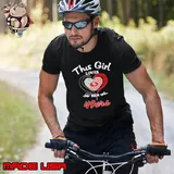 This girl loves her heart San Francisco 49ers shirt