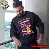 Whoever said diamons are a girls best friend never owned a pitbull Sweatshirt