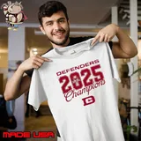 D.C Defenders United Football League Champions 2025 Logo Unisex