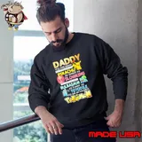 Daddy you are as strong as Pikachu as smart as Slowking as brave as Bulbasaur Pokémon Sweatshirt
