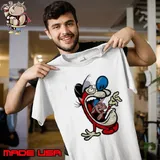 Fitted Madness cartoon mascot Unisex
