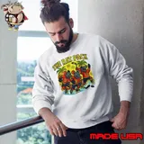 Florida Panthers Cartoon Rats in Jerseys The Rat Pack Hockey Sweatshirt
