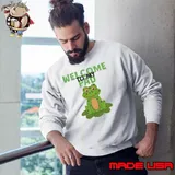 Frog Lily Welcome To My Pad Sweatshirt