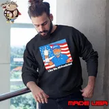 JJ Spaun Like We All Predicted 2025 US Open Champion American Flag Sweatshirt