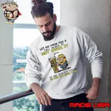 Minion let me pour you a tall glass of get over it shirt