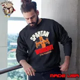 Spartan helmet greek workout motivation gym warrior shirt